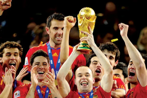 إنييستا وإسبانيا وكأس العالم 2010