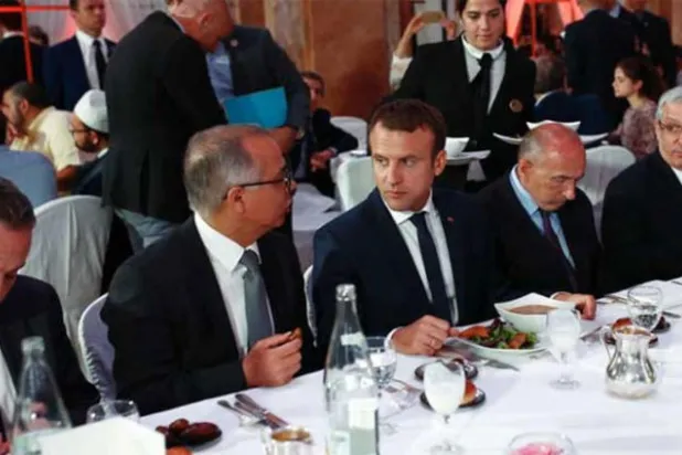 الرئيس الفرنسي يغيب عن الإفطار السنوي للمسلمين