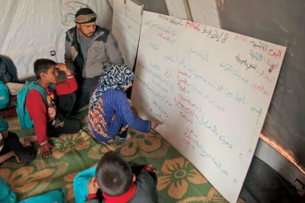 الأمية تهدد جيل الحرب في سوريا... ثلث الأطفال خارج المدارس