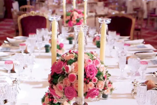 مائدة رئاسية فرنسية