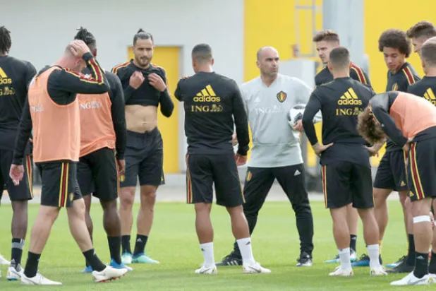 منتخب بلجيكا يستعد لإحداث المفاجأة في روسيا (رويترز)