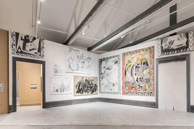 جانب من المعرض