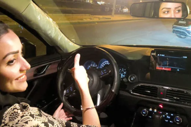 المرأة السعودية تنطلق