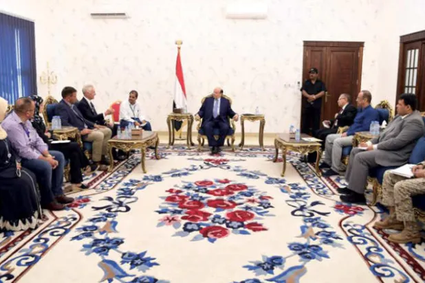 غريفيث يبحث في عدن إنجاح خطة الحديدة