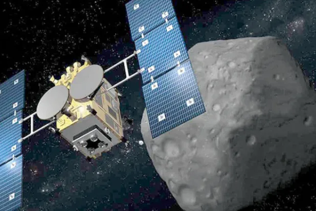 مسبار «هايابوسا 2» الفضائي الياباني يتأهب لاستكشاف كويكب «ريوغو»