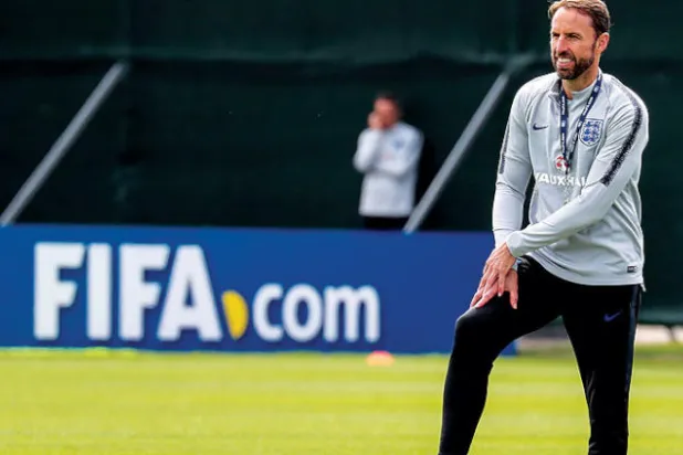 ساوثغيت أخذ حذره من ركلات الترجيح وبات يضعها كجزء من تدريب إنجلترا (إ.ب.أ)