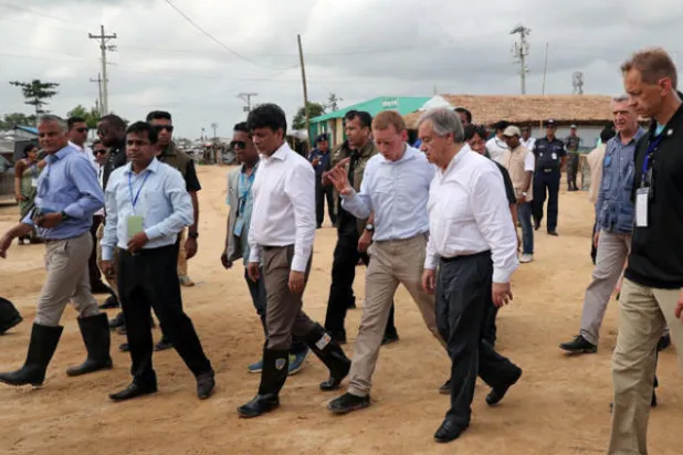 غوتيريش يدين ميانمار ويحمّلها مسؤولية معاناة الروهينغا