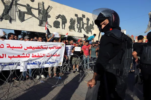 اتساع مطالب محتجي العراق