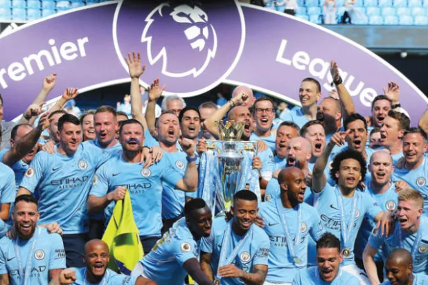 16 لاعباً من فريق مانشستر سيتي بطل إنجلترا شاركوا مع منتخبات بلدانهم بالمونديال (إ.ب.أ)