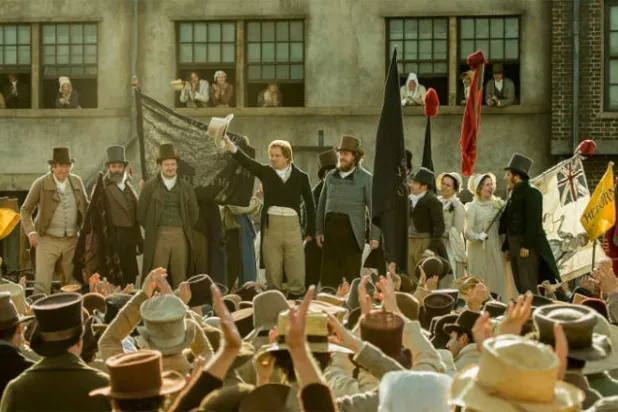 من فيلم مايك لي الجديد «بيترلو»