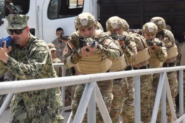 صور للتدريبات نشرها المتحدث باسم القوات المسلحة المصرية على صفحته الرسمية على «فيسبوك»