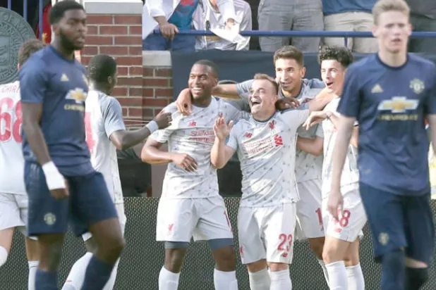 يونايتد واجه هزيمة قاسية أمام ليفربول في كأس الأبطال الدولية («الشرق الأوسط»)