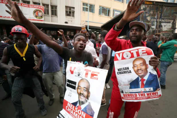 زيمبابوي: المرشحان الرئيسيان للرئاسة متأكدان من الفوز