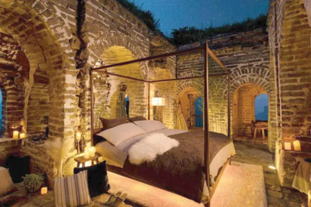 مسابقة تقدم فرصة النوم على حائط الصين العظيم