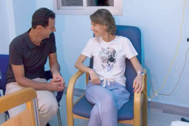 أسماء الأسد تخضع للعلاج لإصابتها بورم خبيث