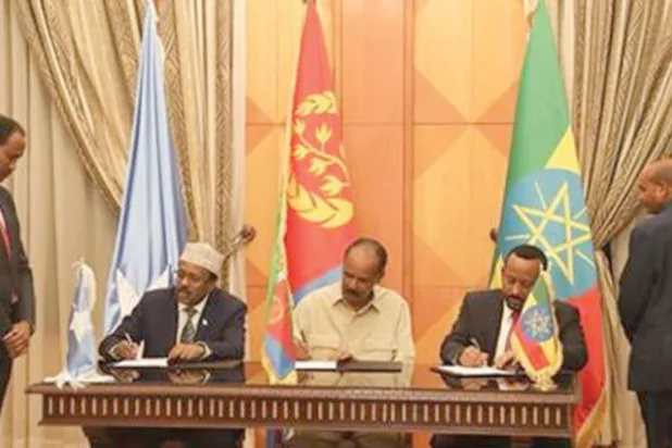 اتفاق للتعاون الشامل بين إثيوبيا والصومال وإريتريا