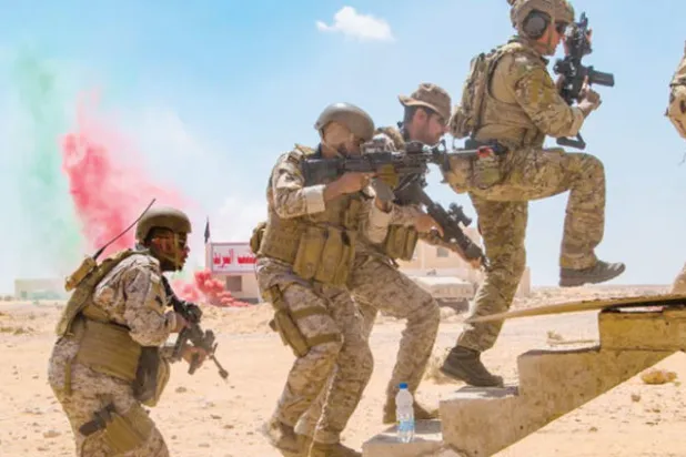 مهام عسكرية في «النجم الساطع» تحاكي واقع الجبهات القتالية