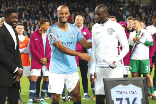 رحل توريه عن سيتي بعد مشاركته في 316 مباراة