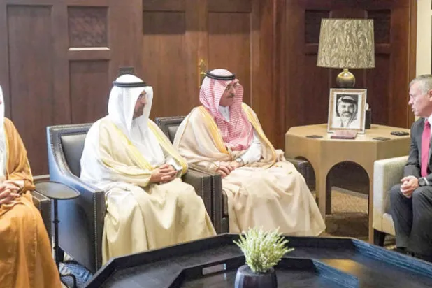 وديعة مليارية ومنح وقروض من السعودية والكويت والإمارات للأردن