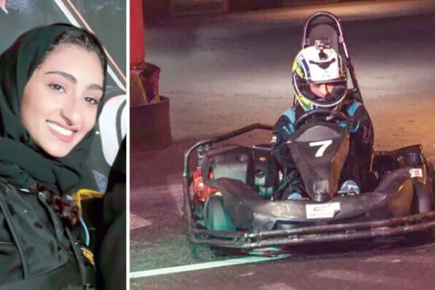 سعودية أسست فريقاً نسائياً تسعى للعالمية في سباقات «كارتينغ»