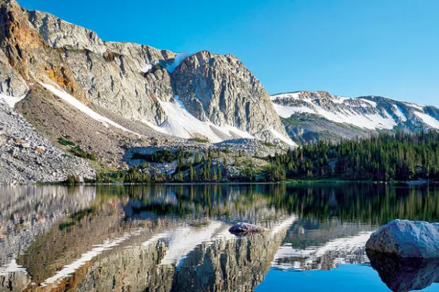 بحيرة ماري في الشتاء