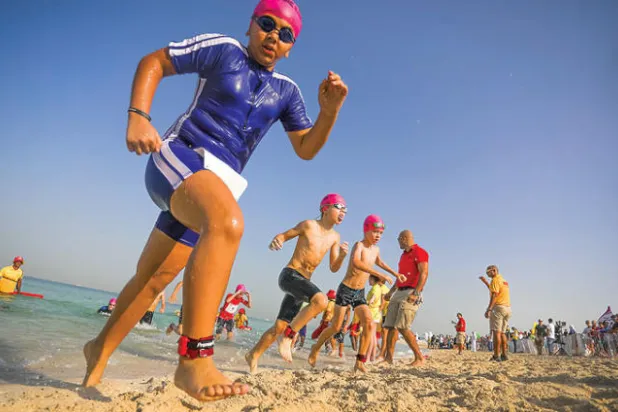 على شاطئ البحر