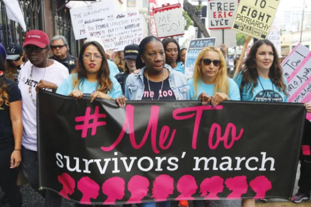 ناشطات من حركة «#مي تو»