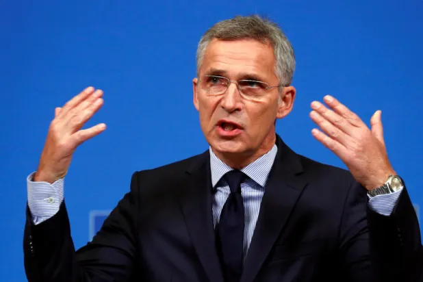 ينس ستولتنبرغ الأمين العام لحلف شمال الأطلسي (رويترز)