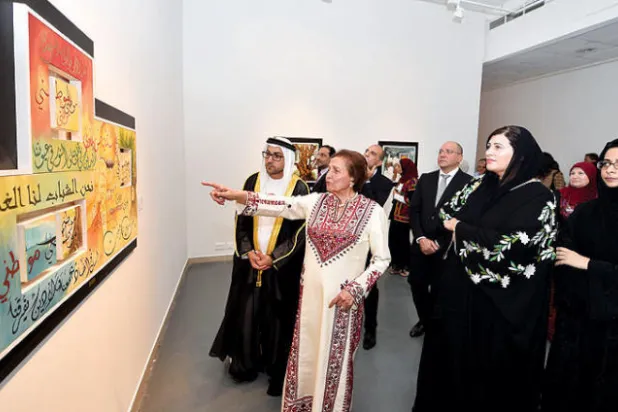 تمام الأكحل وإسماعيل شموط في معرض مشترك