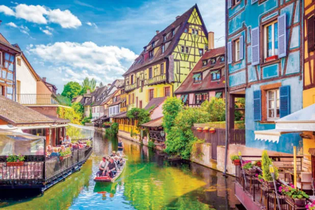 منظر من «كولمار» التي يسميها البعض بـ«فينيسيا الفرنسية»
