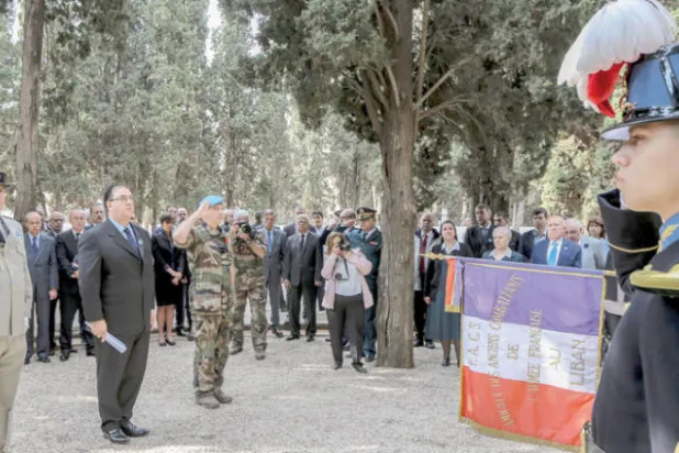 السفارة الفرنسية في بيروت  تحْيي الذكرى المئوية للحرب العالمية الأولى