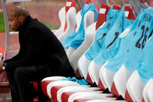 تييري هنري تحت ضغط النتائج السيئة لفريق موناكو (رويترز)