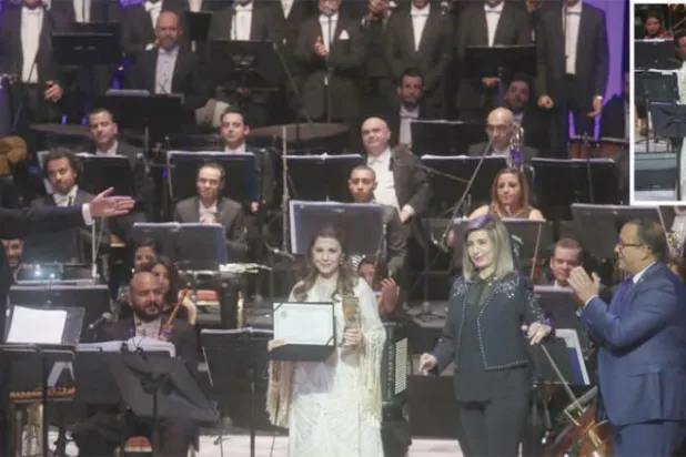 ماجدة الرومي تسدل ستار مهرجان الموسيقى العربية في القاهرة