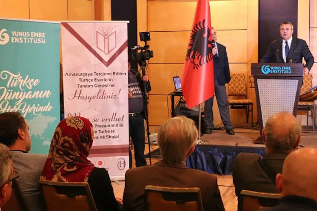 Tiran'da, Türkçe'den Arnavutça'ya tercüme edilen eserler tanıtıldı
