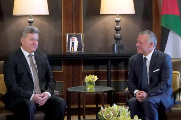 الأردن ومقدونيا يبحثان تعزيز العلاقات الاقتصادية والسياسية والعسكرية