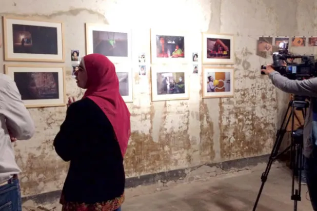 جانب من معرض «سرد»