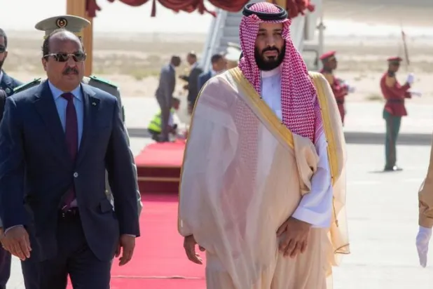 Veliaht Prens, Arap turu kapsamında Moritanya’ya gitti