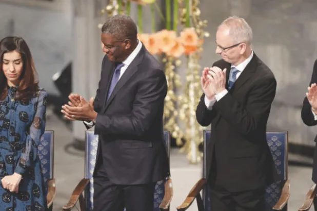 الحائزان «نوبل السلام» يدعوان لإغاثة ضحايا العنف الجنسي