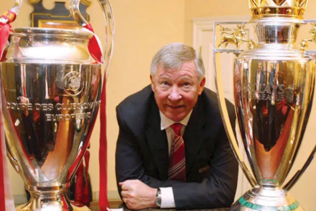 فيرغسون بين كأسي دوري أبطال أوروبا والدوري الإنجليزي بعد موسم 2007-2008