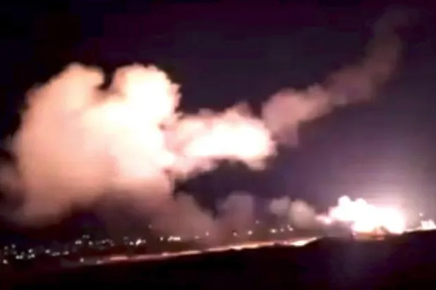 Netanyahu İran tehdidine karşı Şam’ı bombaladı