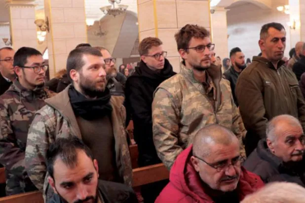 ​Suriye Süryanileri Noel ayini düzenledi