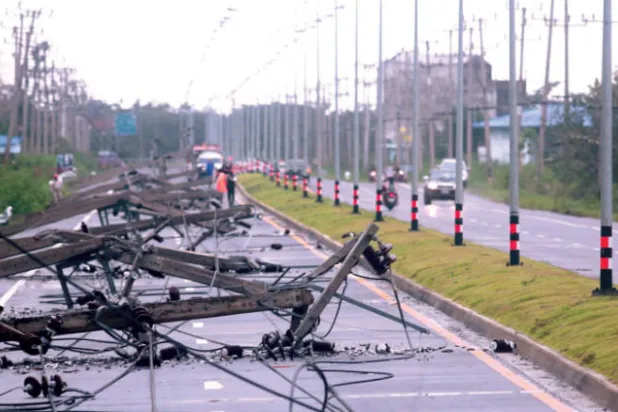 العاصفة «بابوك» تضرب جنوب تايلاند