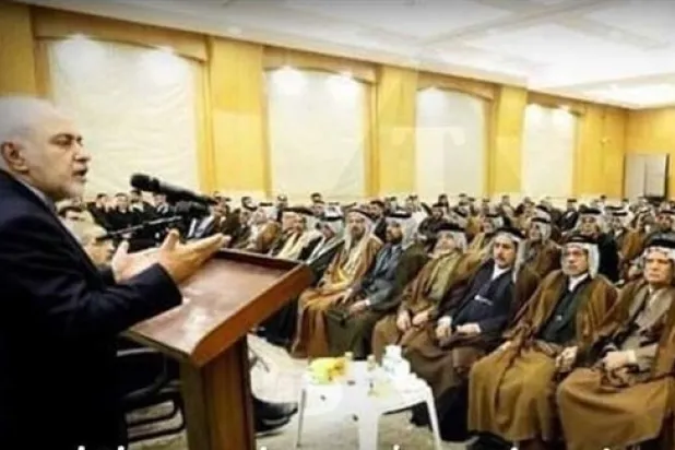 دیدار ظریف با شیوخ عشایر انتقاد عراقی‌ها را در پی داشت