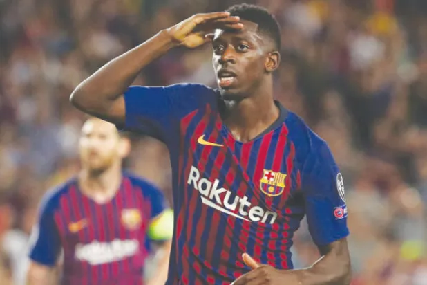 برشلونة يخسر جهود ديمبيلي ويسعى لضم بواتينغ