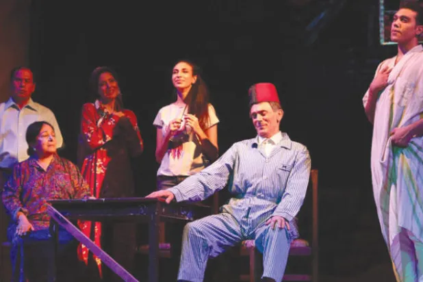 من مسرحية «خيبتنا» لمحمد صبحي