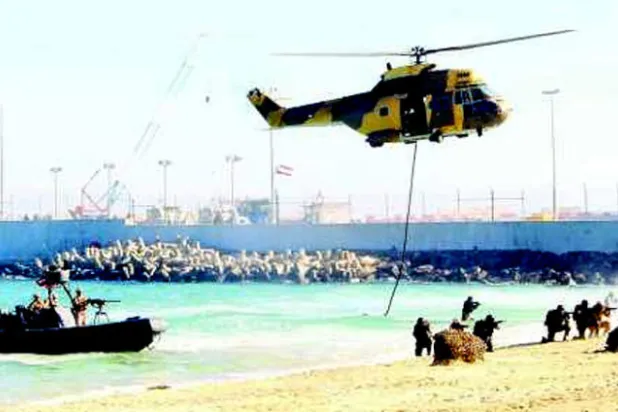 اختتام المناورات العسكرية المصرية - الكويتية