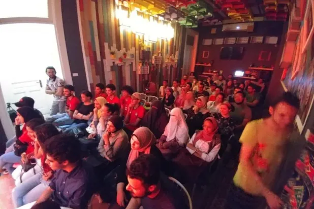 جمهور الملتقى الكوميدي («الشرق الأوسط»)