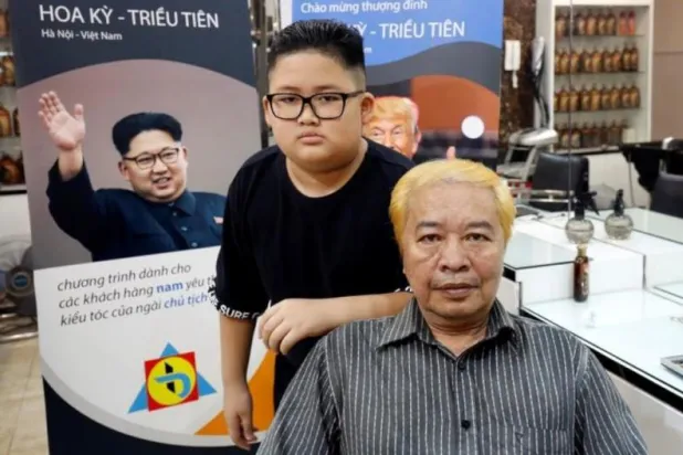 التصفيفة المجانية تأتي بالتزامن مع القمة المرتقبة بين ترمب وكيم (رويترز)