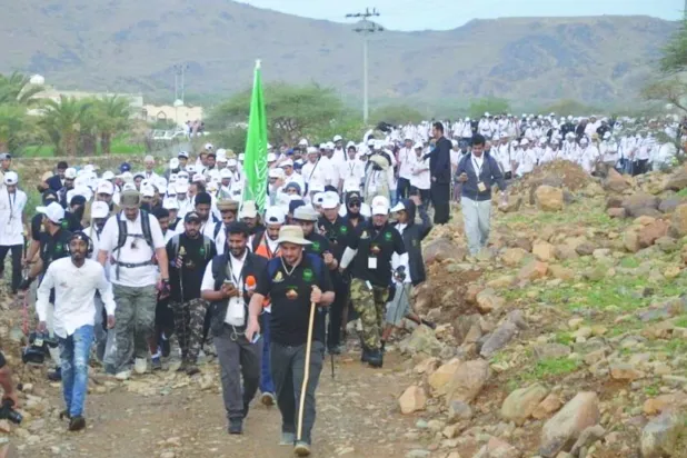 گرایش هزاران دختر و پسر ماجراجوی جوان سعودی به «هایکینگ»