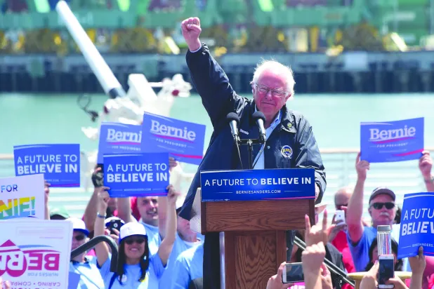 6 میلیون دلار کمک مالی به کمپین ساندرز در کمتر از 24 ساعت